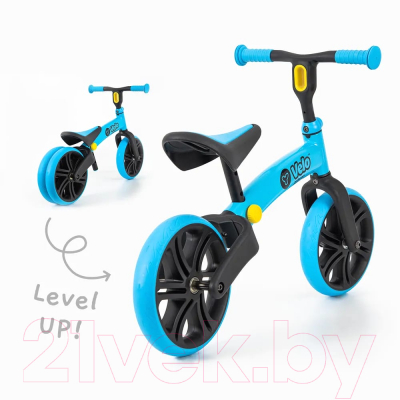 Изображение товара Беговел Yvolution Velo Junior / 101049 (голубой)