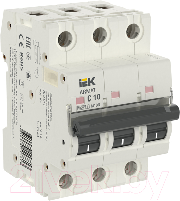 Выключатель автоматический IEK AR-M10N-3-C010