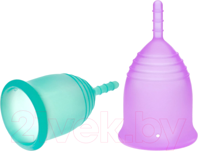 Набор менструальных чаш Bradex Clarity Cup / SX 0052 (S/L)
