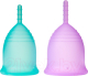 Набор менструальных чаш Bradex Clarity Cup / SX 0052 (S/L) - 