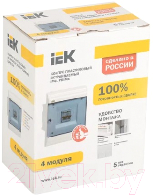 Бокс пластиковый IEK MKP82-V-04-41-20