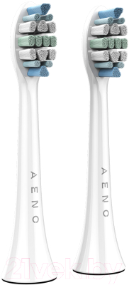 Набор насадок для зубной щетки Aeno ADBTH3-5  (2шт, белый)