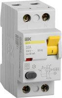 Устройство защитного отключения IEK ВД1-63 32А 30мА тип A 2п / MDV11-2-032-030 - 