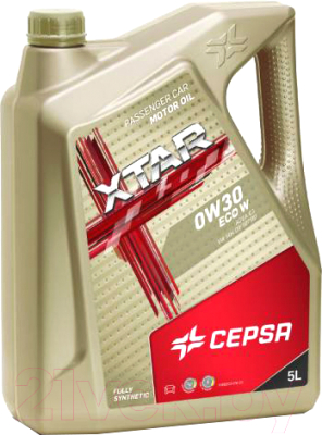 Моторное масло Cepsa Xtar Eco W 0W30 / 514343090 (5л)