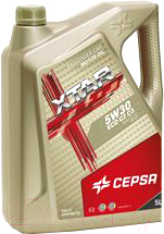 Моторное масло Cepsa Xtar Eco C2 C3 5W30 / 513843090 (5л)