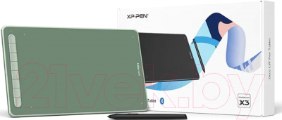 Графический планшет XP-Pen Deco LW (зеленый)