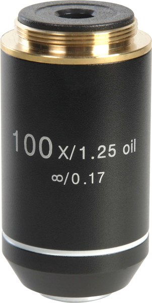 Объектив для микроскопа Микромед 100x/1.25ми беск./0.17 (М1 М2 inf.) / 29049