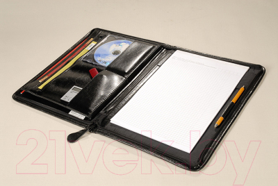 Изображение товара Папка деловая Алекс Лидер / 123и (черный)