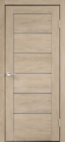 Дверь межкомнатная Velldoris Linea 1 70x200 (капучино/мателюкс) - 