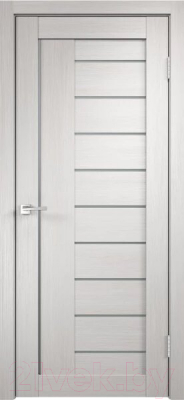 Дверь межкомнатная Velldoris Linea 3 70x200 (дуб белый/мателюкс)