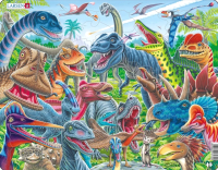Пазл LARSEN Счастливые динозавры CZ4 - 