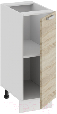 Шкаф-стол кухонный ТриЯ Гранита 1Н3 (белый/дуб сонома)