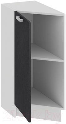 Шкаф-стол кухонный ТриЯ Гранита 1Н3Т (белый/бетон графит)