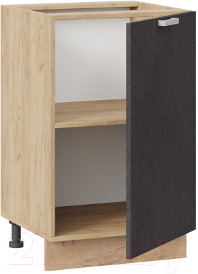 Шкаф-стол кухонный ТриЯ Гранита 1Н5 (дуб крафт золотой/бетон графит)