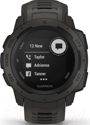 Умные часы Garmin Instinct / 010-02064-00 (графит)