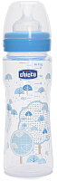 

Бутылочка для кормления Chicco, Well-Being Boy с силиконовой соской / 310205116