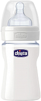 

Бутылочка для кормления Chicco, Well-Being Glass с силиконовой соской / 310205108