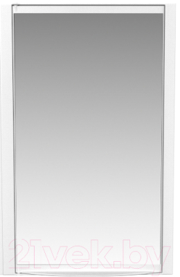 Шкаф с зеркалом для ванной Berossi Hilton АС 25801000 (снежно-белый)