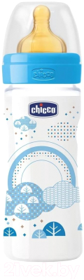 Набор сосок Chicco Well-Being латексная, средний поток / 310205154 (2шт)