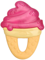 Прорезыватель для зубов Chicco Fresh Relax Мороженое / 310412049 (красный) - 