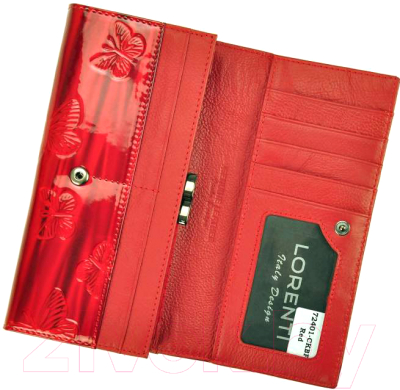 Портмоне Cedar Lorenti 72401-CKBF (красный)