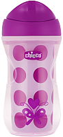 Поильник Chicco Active Cup 2 в 1/ 340624031 (266мл, розовый) - 