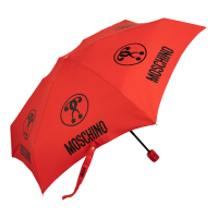 Зонт складной Moschino 8765-CompactC Double Questionmark Red - 