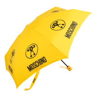Зонт складной Moschino 8765-CompactU Double Questionmark Yellow - 