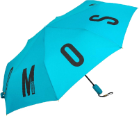 Зонт складной Moschino 8911-OCT M logo Peacock - 