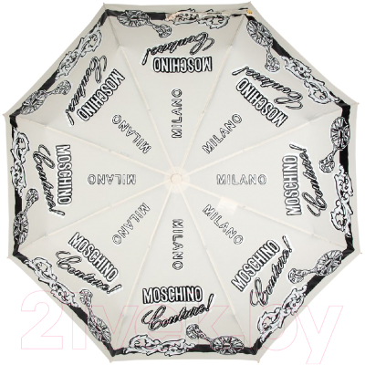 Зонт складной Moschino 8947-OCI Couture Cream