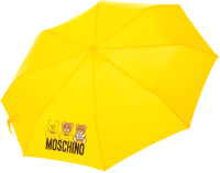 Зонт складной Moschino 8061-OCU Scribble Bear Yellow - 