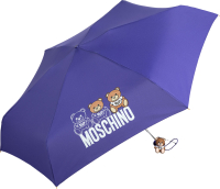 Зонт складной Moschino 8061-SuperminiQ Bear Scribbles Violet - 