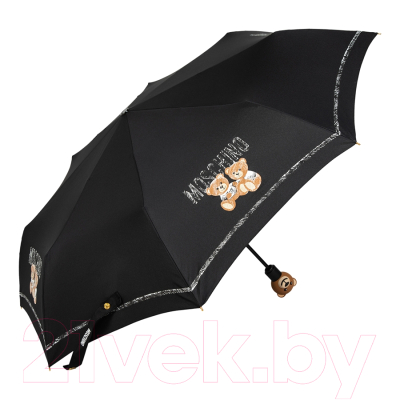 Зонт складной Moschino 8169-OCA 2 Bears Black