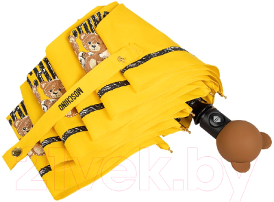 Зонт складной Moschino 8169-OCU 2 Bears Yellow