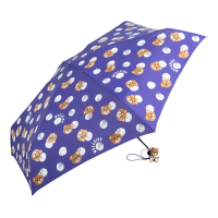 Зонт складной Moschino 8202-SuperminiQ Pois And Bears Violet - 
