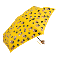 Зонт складной Moschino 8202-SuperminiU Pois And Bears Yellow - 