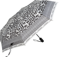 Зонт складной Gianfranco Ferre 4FD-OС Logo Leo Grey - 
