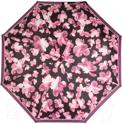 Зонт складной Gianfranco Ferre 4FDB-OC Flowers Pink