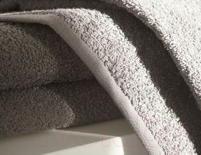 Изображение товара Полотенце Guten Morgen ПМЧжг-70-140 (черный жемчуг)