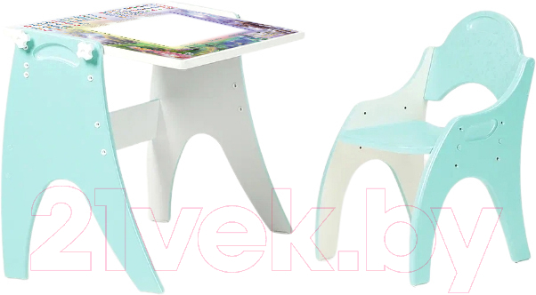 Комплект мебели с детским столом Tech Kids Зима-Лето / 14-431