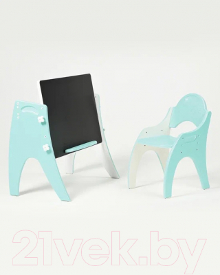 Комплект мебели с детским столом Tech Kids Зима-Лето / 14-431 (бирюзовый)