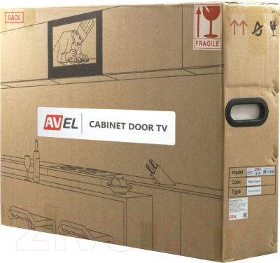Телевизор Avel Smart AVS240WS (черный)