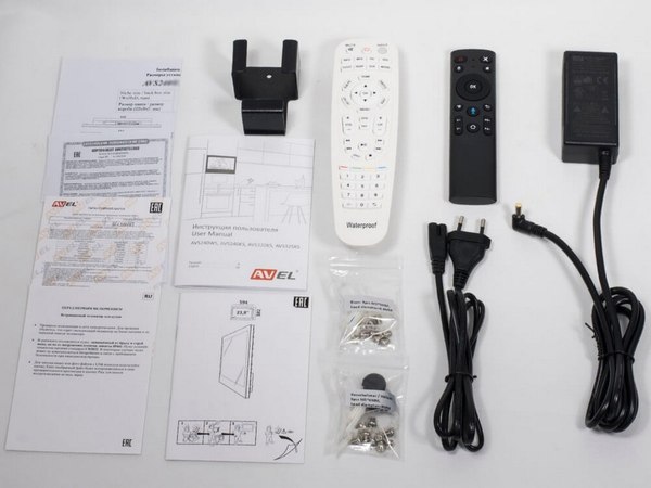 Телевизор Avel Smart AVS240WS (черный)
