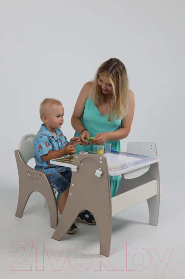 Комплект мебели с детским столом Tech Kids День-Ночь / 14-440