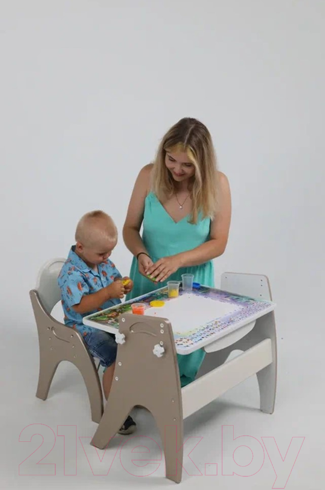 Комплект мебели с детским столом Tech Kids День-Ночь / 14-440