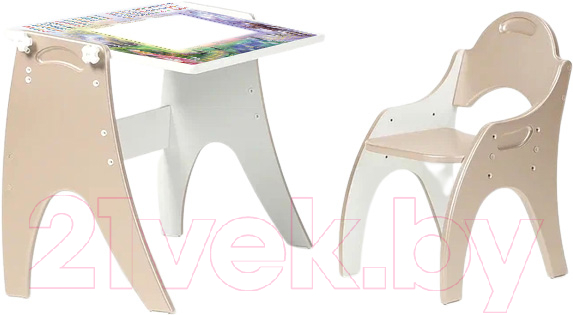 Комплект мебели с детским столом Tech Kids Зима-Лето / 14-439