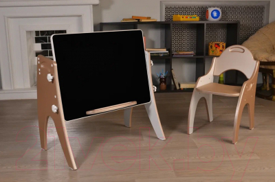Комплект мебели с детским столом Tech Kids Зима-Лето / 14-439 (латте)