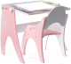 Комплект мебели с детским столом Tech Kids День-Ночь / 14-355 (розовый) - 