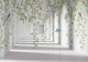 Фотообои листовые Citydecor Flower Tunnel 3D 1 (200x140) - 