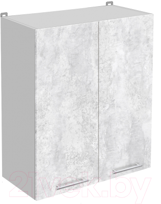 Шкаф навесной для кухни Артём-Мебель 600мм СН-114.28 (ДСП бетон спаркс лайт)